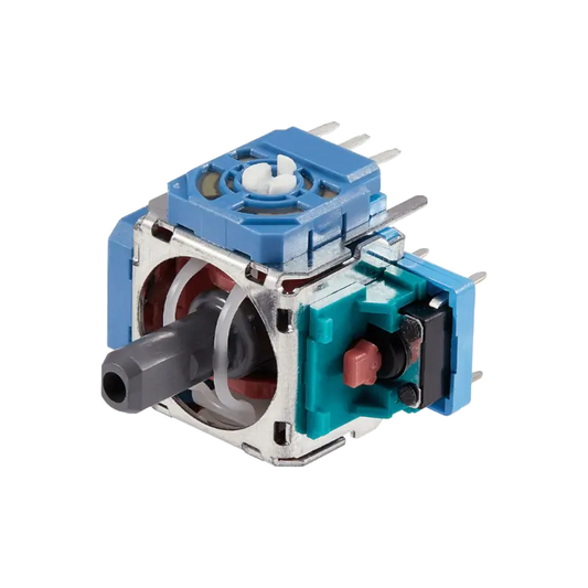 Blue 3D analog joystick module for PS4 and PS5 controller repair - THARAA STORE