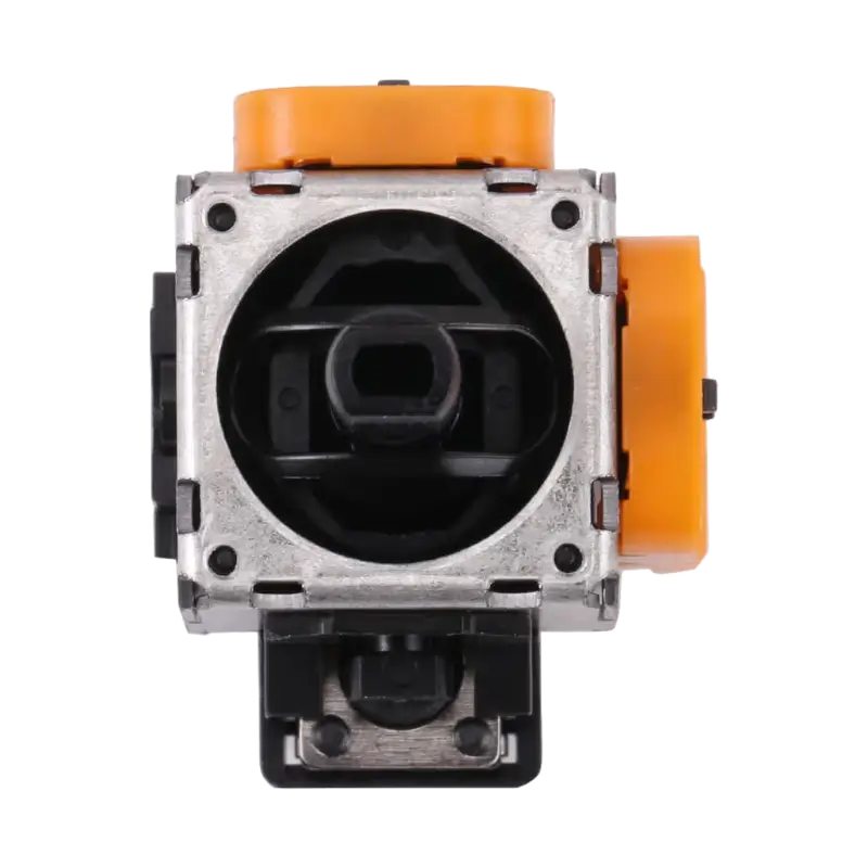 Orange 3D analog joystick module with 10K potentiometers for PS4 and PS5 controller repair - THARAA STORE