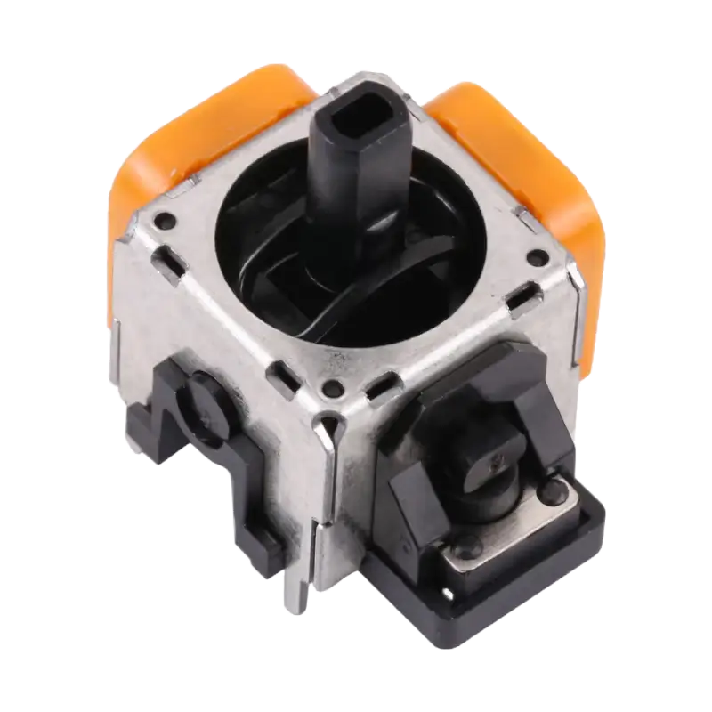 Orange 3D analog joystick module with 10K potentiometers for PS4 and PS5 controller repair - THARAA STORE