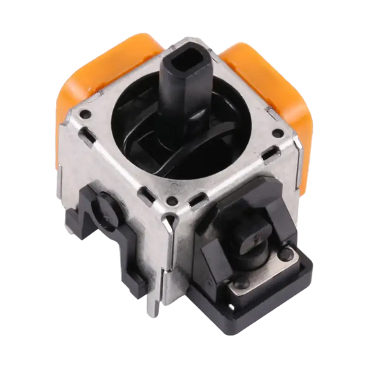 Orange 3D analog joystick module with 10K potentiometers for PS4 and PS5 controller repair - THARAA STORE