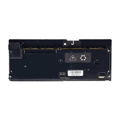 PlayStation 4 Slim ADP-160CR power supply shown from multiple angles, including its casing, connector area, internal structure and AC power inlet - THARAA STORE