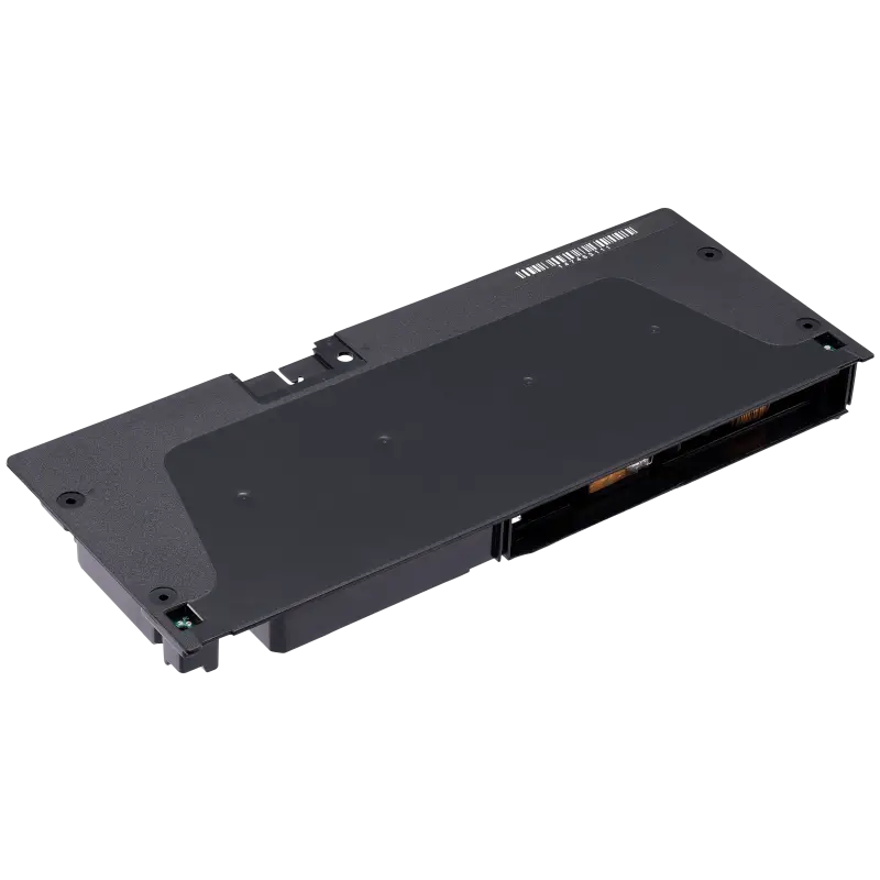 PlayStation 4 Slim ADP-160CR power supply shown from multiple angles, including its casing, connector area, internal structure and AC power inlet - THARAA STORE
