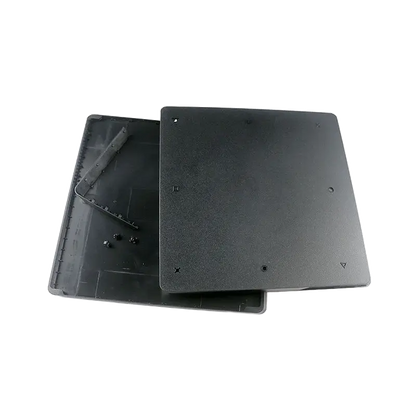 Black top and bottom body cover set for PlayStation 4 Slim CUH-2115 and CUH-2215 - THARAA STORE