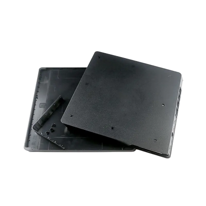 Black top and bottom body cover set for PlayStation 4 Slim CUH-2115 and CUH-2215 - THARAA STORE