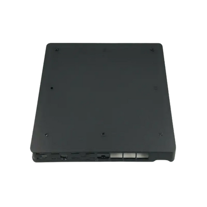 Black top and bottom body cover set for PlayStation 4 Slim CUH-2115 and CUH-2215 - THARAA STORE