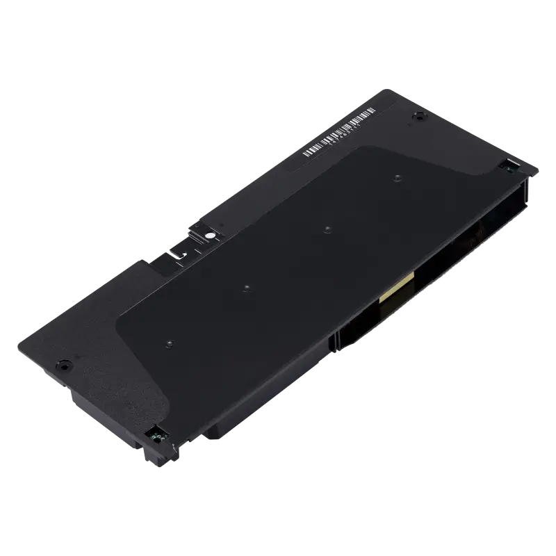 ADP-160ER / N16-160P1A internal power supply for PS4 Slim CUH-21XX, shown from multiple angles with its black casing, mounting points, connector area, and AC power inlet - THARAA STORE