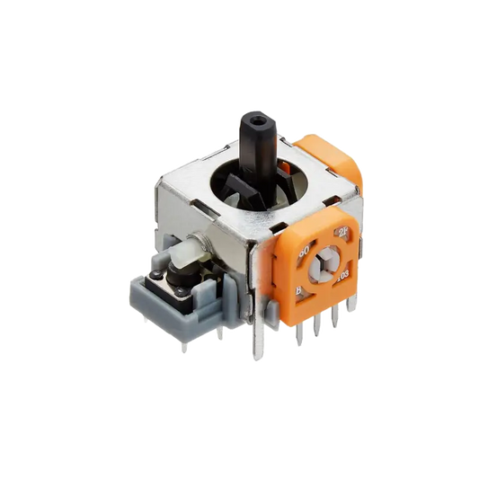 Yellow 3D analog joystick module for PS4 DualShock 4 controller repair - THARAA STORE