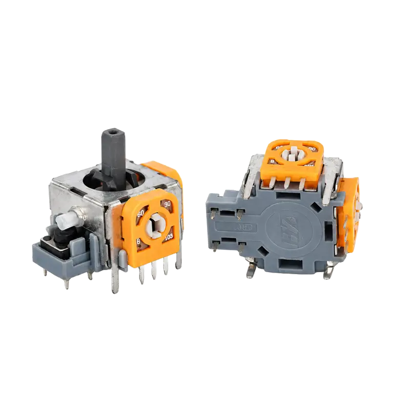 Yellow 3D analog joystick module for PS4 DualShock 4 controller repair - THARAA STORE