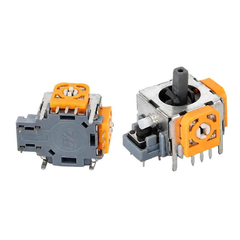 Yellow 3D analog joystick module for PS4 DualShock 4 controller repair - THARAA STORE