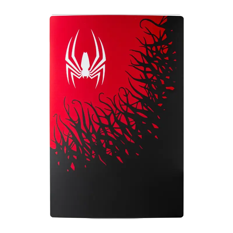 Black and red Spider-Man body cover set for PlayStation 5 1000 1100 1200 - THARAA STORE