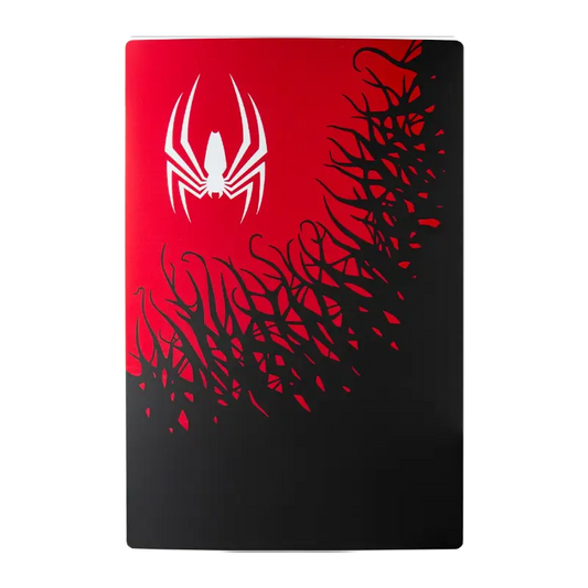 Black and red Spider-Man body cover set for PlayStation 5 1000 1100 1200 - THARAA STORE