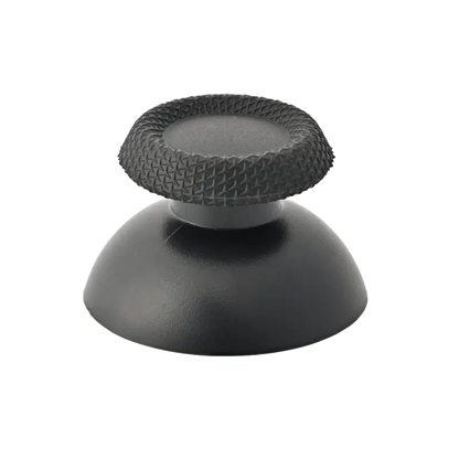 Two black replacement analog thumbstick caps for PS5 DualSense controller - THARAA STORE