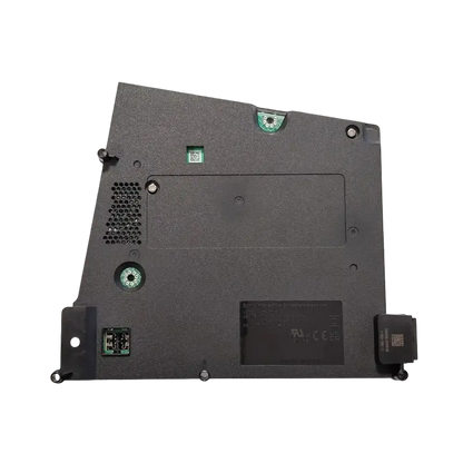 Black ADP-400JR internal power supply for a compatible PS5 Slim console, shown from multiple angles with ventilation holes, mounting points, and AC power inlet - THARAA STORE
