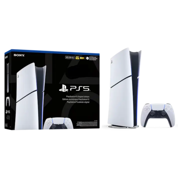Sony PlayStation 5 Slim Digital Edition 1TB Console with DualSense Controller - Egypt - THARAA STORE