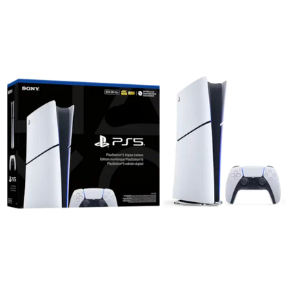Sony PlayStation 5 Slim Digital Edition 1TB Console with DualSense Controller - Egypt - THARAA STORE
