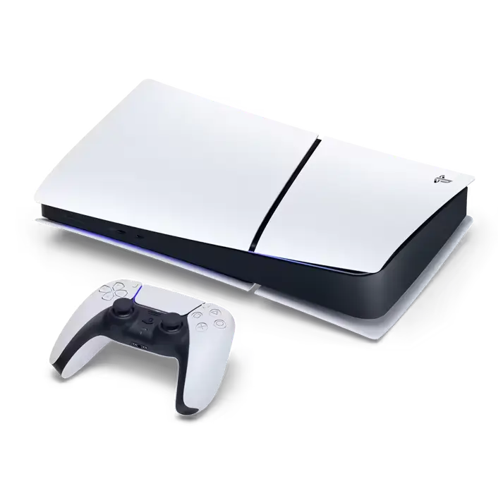Sony PlayStation 5 Slim Digital Edition console with DualSense wireless controller - THARAA STORE