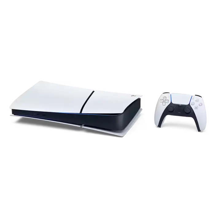Sony PlayStation 5 Slim Digital Edition console with DualSense wireless controller - THARAA STORE