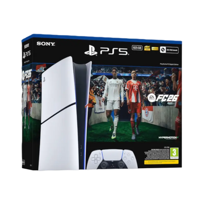 Sony PlayStation 5 Slim Digital Edition EA SPORTS FC 26 Bundle 1TB with DualSense Controller - THARAA STORE