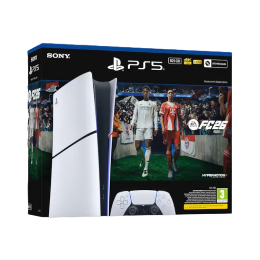 Sony PlayStation 5 Slim Digital Edition EA SPORTS FC 26 Bundle 1TB with DualSense Controller - THARAA STORE