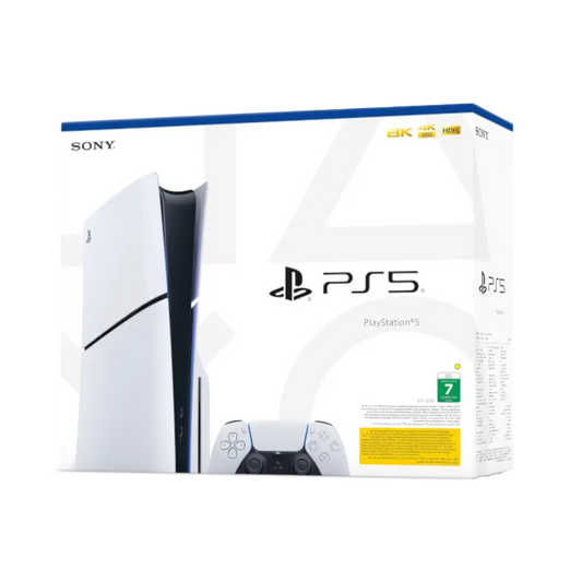 Sony PlayStation 5 Slim Disc Edition 1TB Console with DualSense Controller - Egypt - THARAA STORE