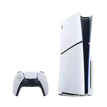 Sony PlayStation 5 Slim Disc Edition console with DualSense wireless controller - THARAA STORE