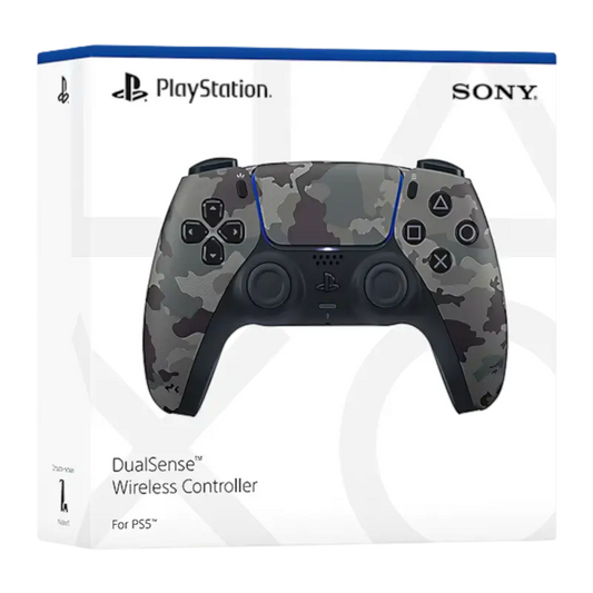 Sony PS5 DualSense Wireless Controller Gray Camouflage for PS5 | THARAA STORE