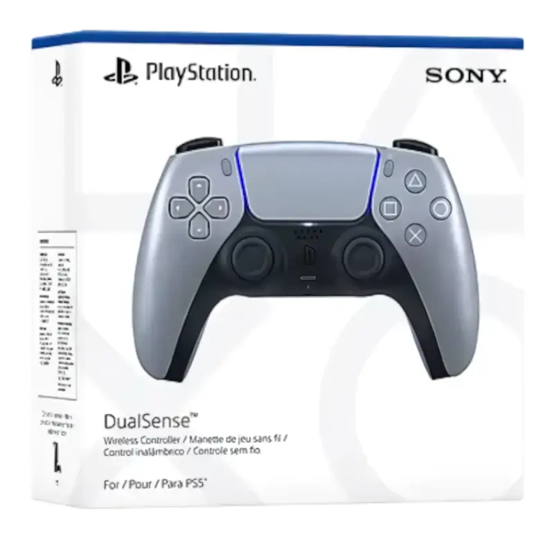 Sony PS5 DualSense Wireless Controller Sterling Silver for PS5 | THARAA STORE