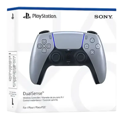 Sony PS5 DualSense Wireless Controller Sterling Silver for PS5 | THARAA STORE