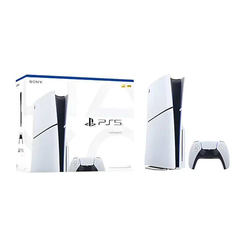 Sony PlayStation 5 Slim Console – Full Disc Version – 1TB with Egypt Warranty from Tharaa Store