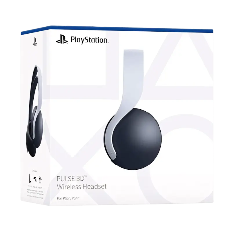 Sony PlayStation PULSE 3D Wireless Gaming Headset for PS5 and PS4 in White - THARAA STORE