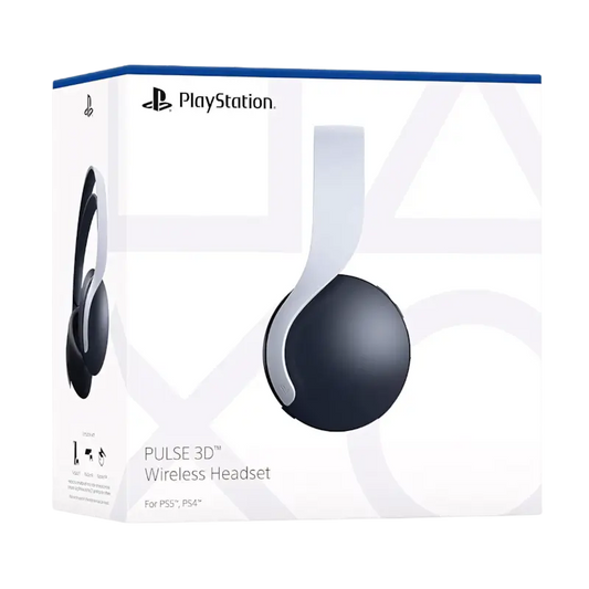 Sony PlayStation PULSE 3D Wireless Gaming Headset for PS5 and PS4 in White - THARAA STORE