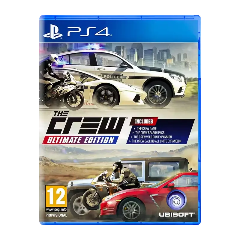 The Crew Ultimate Edition used game for PlayStation 4 PS4 - THARAA STORE
