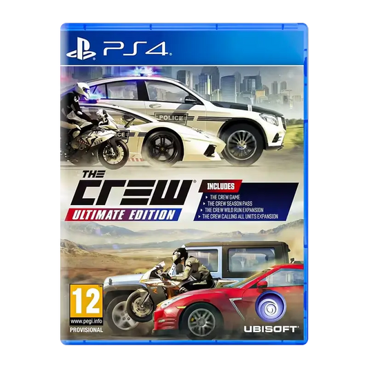 The Crew Ultimate Edition used game for PlayStation 4 PS4 - THARAA STORE